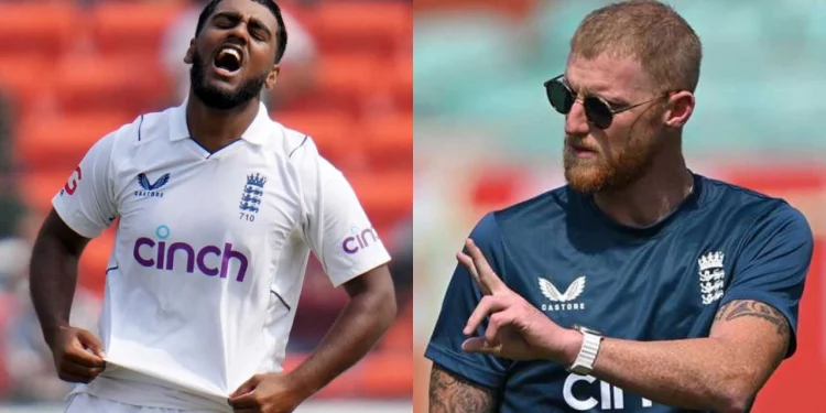 Rehan Ahmed said of Ben Stokes' backing during the current India tour, "They just don't care about how bad things can be."