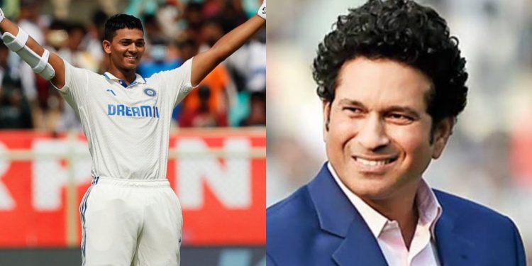 "He instructed me to keep up the good work," double centurion Yashasvi Jaiswal said of his chat with Sachin Tendulkar.