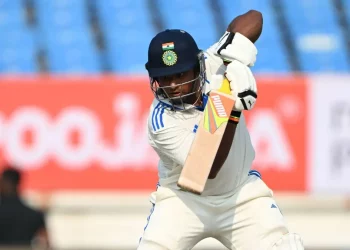 Why does Sarfaraz Khan wear jersey number 97 in the IND vs. ENG 2024 match?