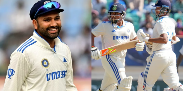 Rohit Sharma commends India's young players following the victory in Rajkot.