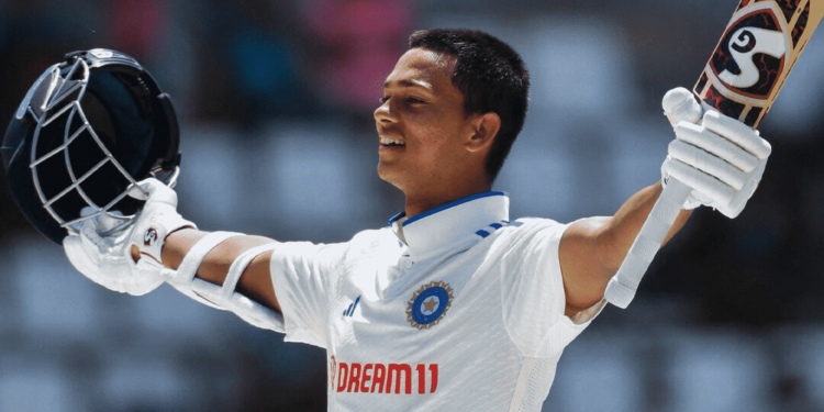 Yashasvi Jaiswal approaches his double century, but Sarfaraz Khan warns him not to take any chances with singles.