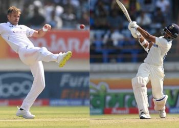 IND vs. ENG 2024: Yashasvi Jaiswal destroys James Anderson in Rajkot with three straight sixes.