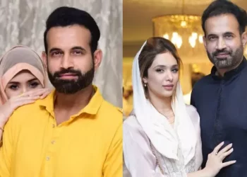 On their eighth wedding anniversary, Irfan Pathan shares a poignant photo of his wife Safa Baig for the first time.