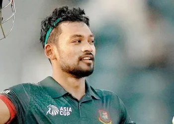 In all three formats, Bangladesh's captain is Najmul Hossain Shanto.