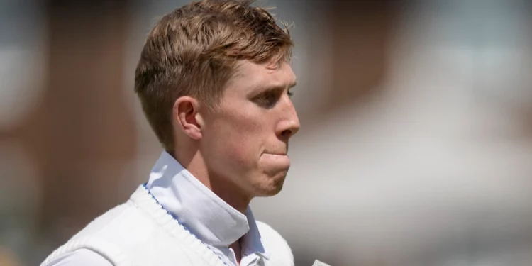 "Seems a little more polished," says Zak Crawley of the surface of Visakhapatnam.