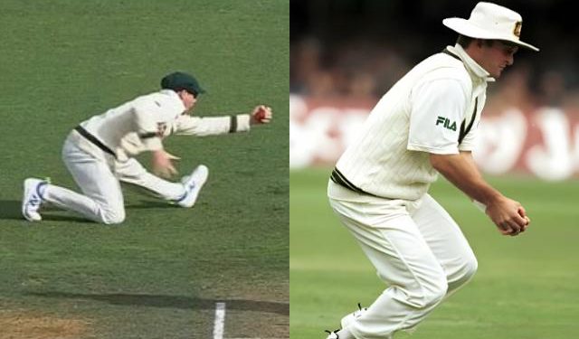 Steve Smith moves up to the top of the Test catching list, beating Mark Waugh.