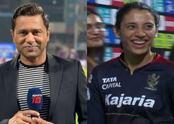 Would you go ahead and give the men's squad some advice on how to win now? - Smriti Mandhana is positioned by Aakash Chopra