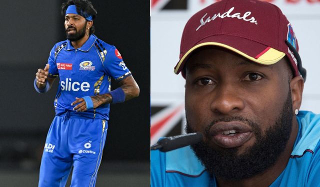 We were not surprised to see Hardik Pandya start the bowling: Kieran Pollard