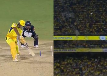 Shot of the Day: CSK vs. GT in the 2024 IPL: Shivam Dube's incredible hits light up Chepauk