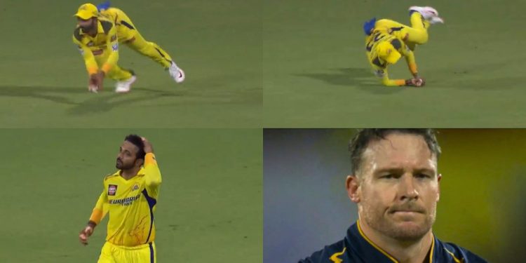 IPL 2024: In the match between CSK and GT, Ajinkya Rahane makes an amazing catch to end David Miller's innings.