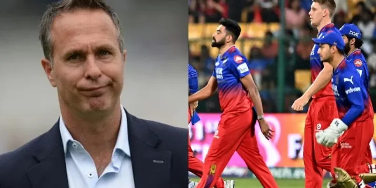 "Michael Vaughan: RCB's IPL 2024 Victory 'Impossible' with Weak Bowling Lineup, Warns of Limited Prospects"