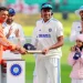 The Indian squad bestows a guard of honor and celebrates Ravichandran Ashwin's 100th Test in Dharamsala.