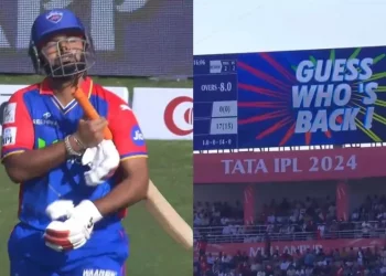 After a 15-month hiatus, Rishabh Pant receives a standing ovation in the IPL 2024.