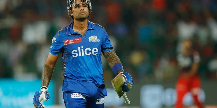 IPL 2024: According to an NCA assessment, Suryakumar Yadav might miss a few more games for the Mumbai Indians