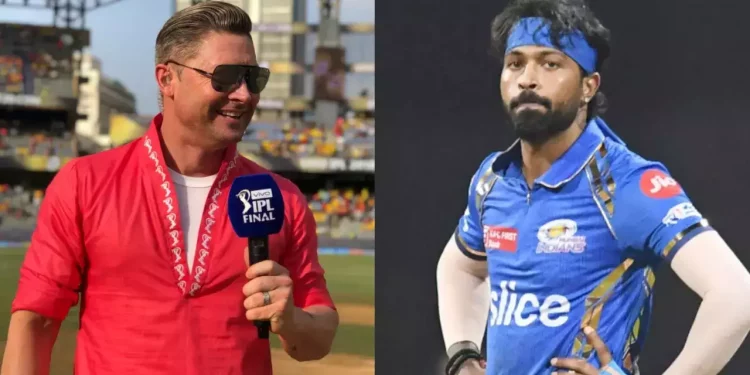 Speaking with MI captain about fan backlash, Michael Clarke said, "I spoke with Hardik Pandya, and he seems like he is going fine."
