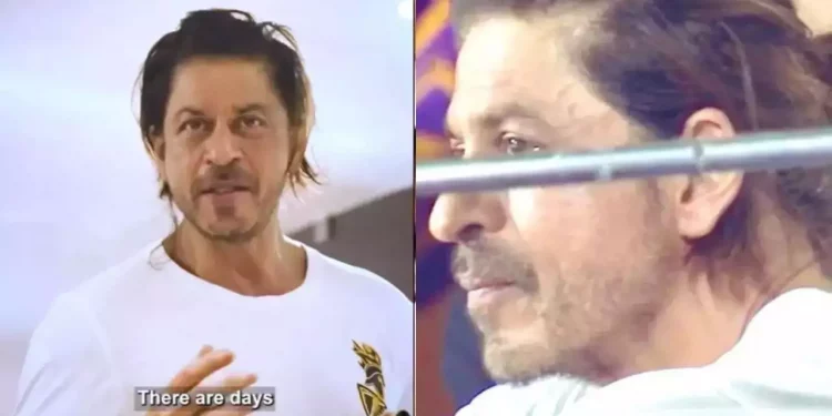 IPL 2024: Shah Rukh Khan goes viral with his motivational speech to the KKR players following a hard loss to RR