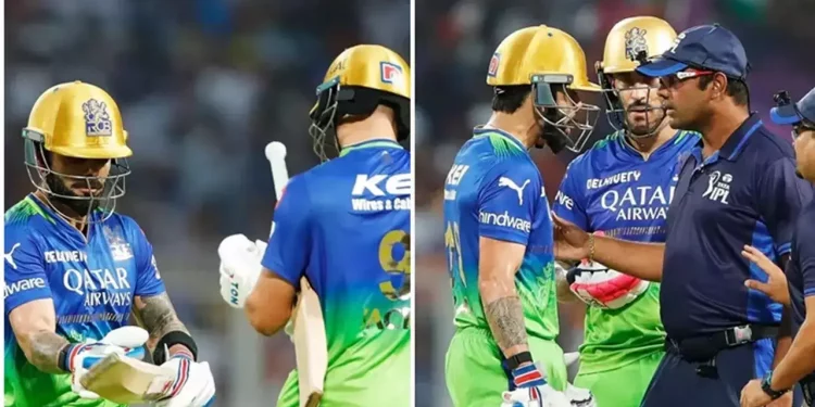 KKR vs. RCB: Virat Kohli is incensed with the umpires following the contentious no-ball decision