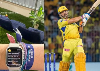 IPL 2024: Quinton de Kock's wife receives a notice about a "temporary hearing loss," and the crowd goes crazy as MS Dhoni steps out to bat in Lucknow