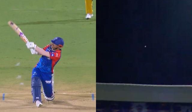 Shot of the Day - David Warner whacks Deepak Chahar into second tier in Vizag - DC vs CSK IPL 2024