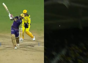 Shot of the Day - Sunil Narine launches Theekshana for colossal six at Chepauk- CSK vs KKR IPL 2024