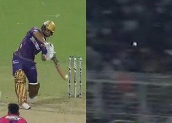 Shot of the Day - Rinku Singh displays power and precision in mind-boggling strike against Avesh - KKR vs RR IPL 2024