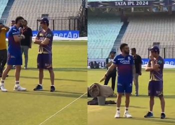 Watch: It looks that Virat Kohli and Gautam Gambhir talked about the 2023 World Cup dismissal