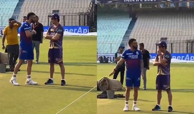 Watch: It looks that Virat Kohli and Gautam Gambhir talked about the 2023 World Cup dismissal