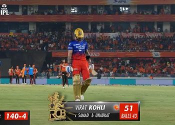 Twitter Reactions: Following a sedated knock against SRH in Match 42, fans tease Virat Kohli with a "Tuk Tuk" comment