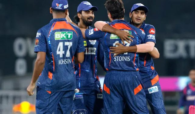 At the Ekana Cricket stadium in Lucknow, the records and statistics of the Lucknow Super Giants in the IPL