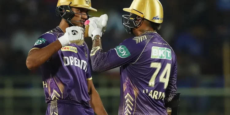 KKR smash DC led by Sunil Narine and Raghuvanshi.