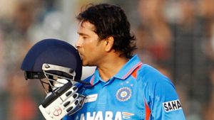 Sachin Breaking Records: First Batsman to Score 100 International Centuries
