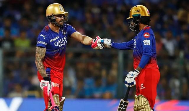 IPL 2024: Royal Challengers Bengaluru 1st innings highlights against MI in Match 25