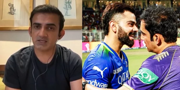 Gautam Gambhir talks about the talk around his friendship with Virat Kohli