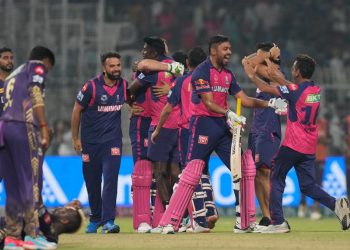 IPL 2024: Highlights from the first innings of Kolkata Knight Riders' match against RR in Match 31