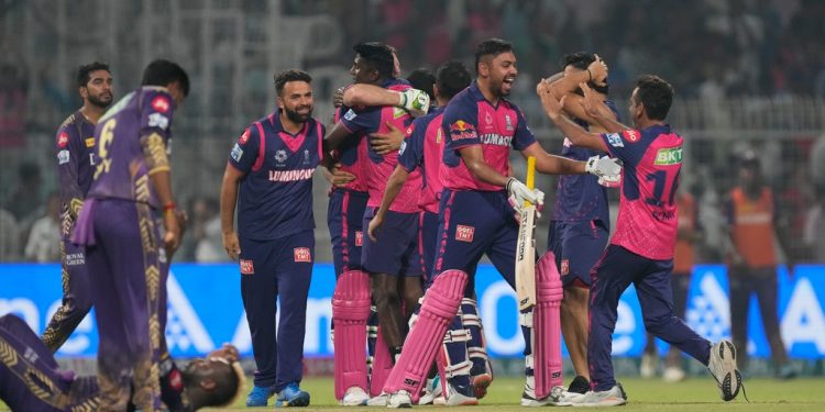 IPL 2024: Highlights from the first innings of Kolkata Knight Riders' match against RR in Match 31