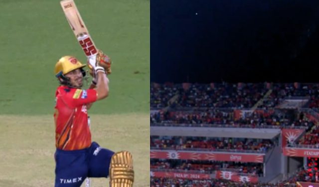 Shot of the Day - Ashutosh Sharma's wild slog leaves Avesh Khan awestruck - PBKS vs RR IPL 2024