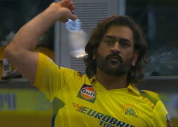 IPL 2024: MS Dhoni becomes irritated with a dressing room videographer, and the footage becomes viral