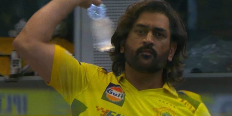 IPL 2024: MS Dhoni becomes irritated with a dressing room videographer, and the footage becomes viral
