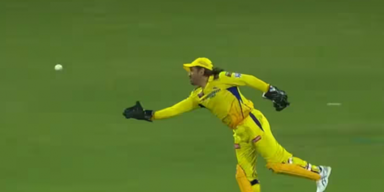 IPL 2024: MS Dhoni throws a catch to give Andre Russell a chance at redemption, and the clip becomes viral