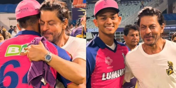 After the match versus KKR, Yashasvi Jaiswal's wish to meet Shah Rukh Khan was granted in the IPL 2024