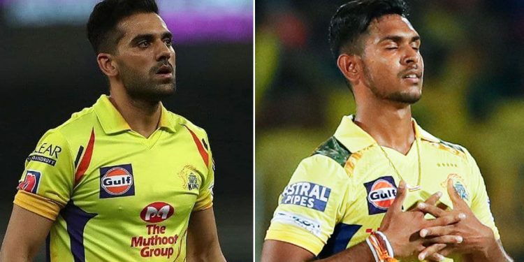 Why aren't Matheesha Pathirana and Deepak Chahar participating in CSK vs. KKR, Match 22 of the IPL 2024?