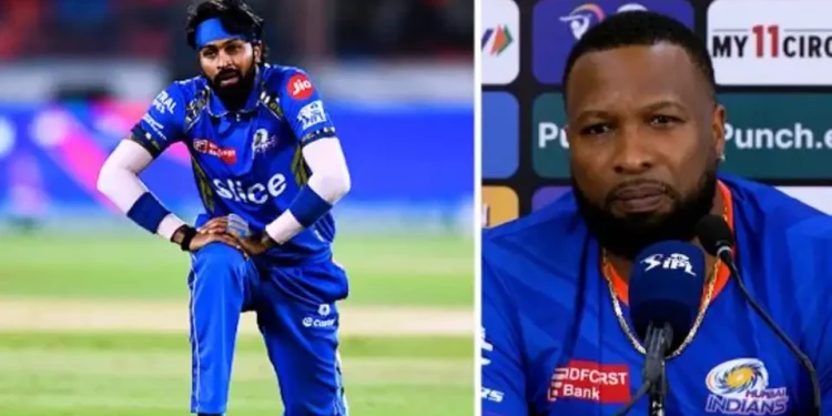 Kieron Pollard defends Hardik Pandya following MI's fourth IPL 2024 defeat, saying, "I'm tired of us trying to pinpoint individuals."