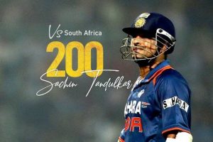 Sachin Double Century Milestone: 200 Not Out Against South Africa