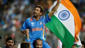 Sachin Leading India to Victory in 2011