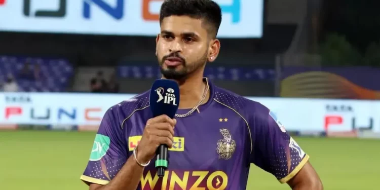 IPL 2024: For his slow over rate against the Rajasthan Royals, Shreyas Iyer was fined Rs. 12 lakh
