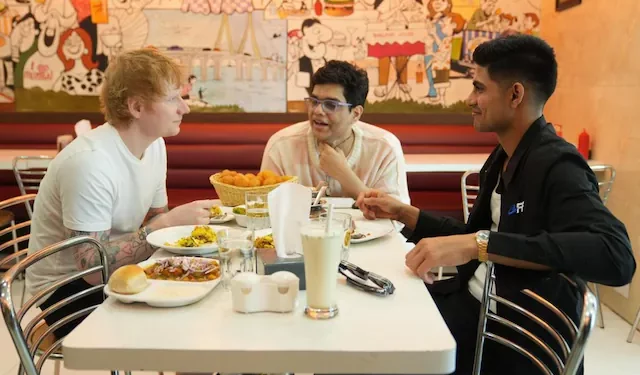 Shubman Gill and Ed Sheeran have a humorous conversation on KKR retention