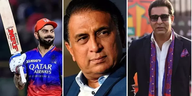 "They're both great." It's okay, they will both move on really quickly. Regarding the Virat-Gavaskar saga, Wasim Akram