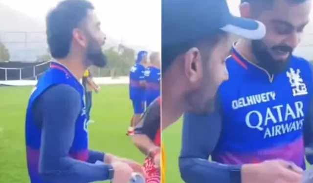 Virat Kohli speaks fluent Punjabi with youngsters in Dharamsala ahead of PBKS clash, video goes viral