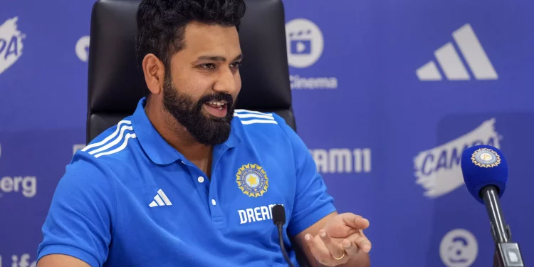 Rohit Sharma said of India's T20 World Cup lineup, "I wanted four spinners and three seamers, with Hardik being the fourth seamer."