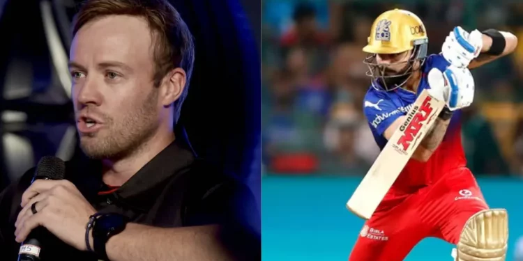 In response to criticism regarding his strike rate, AB de Villiers defends Virat Kohli, saying, "I am kind of fed up with that now."